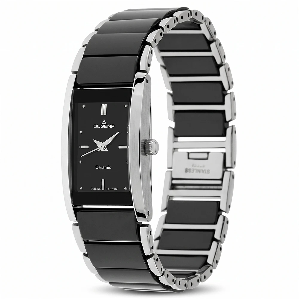 Quadra Ceramica Schwarz Silber Keramik