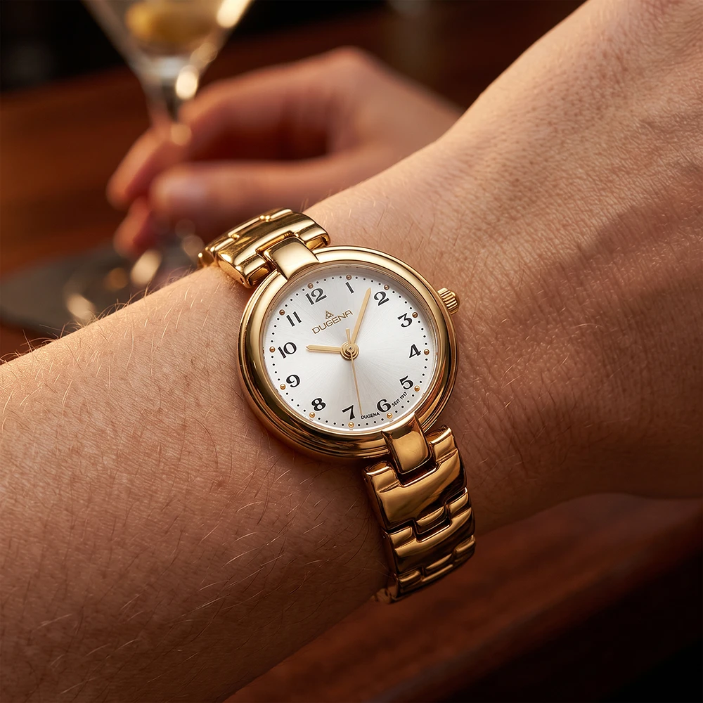 Schmuckband Uhr Silber Gold