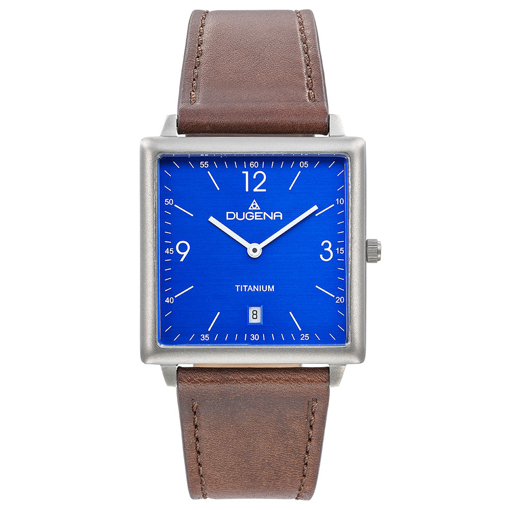 Mannheim Braun Blau Lederband