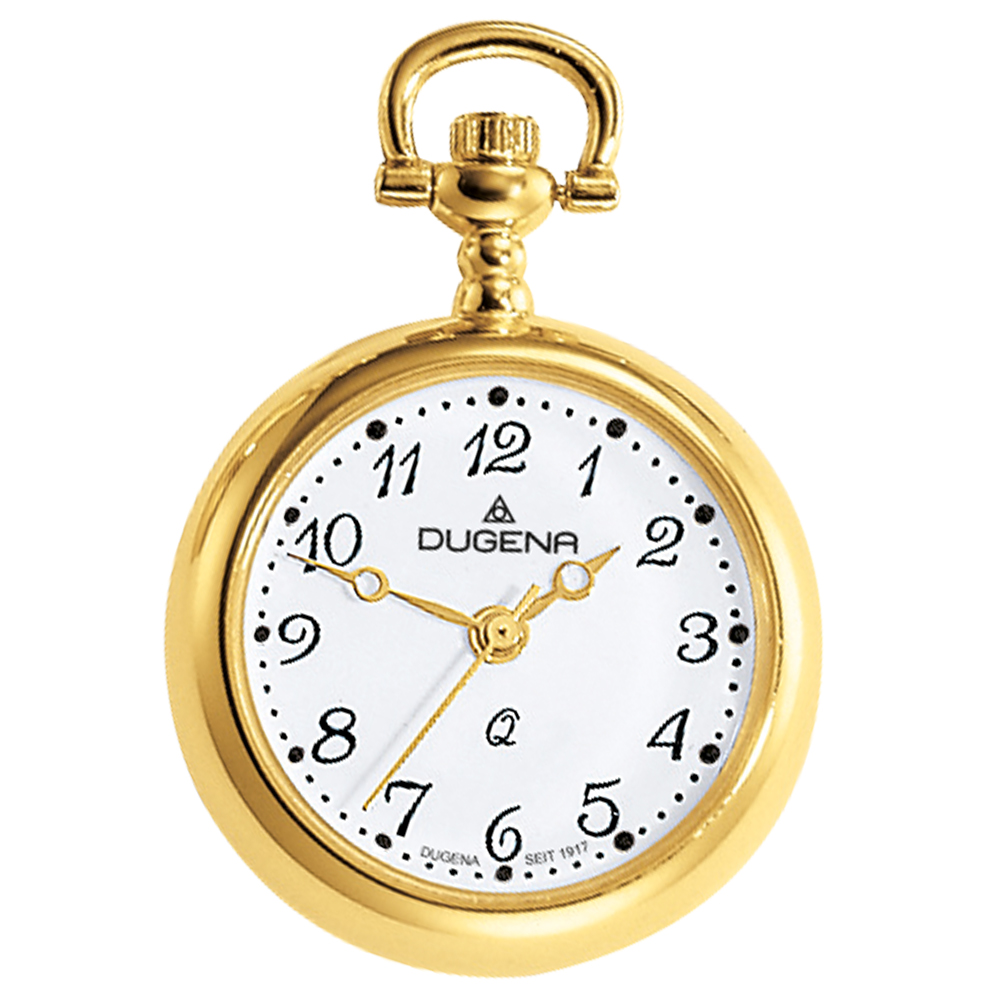 Lepine Taschenuhr Weiß Gold