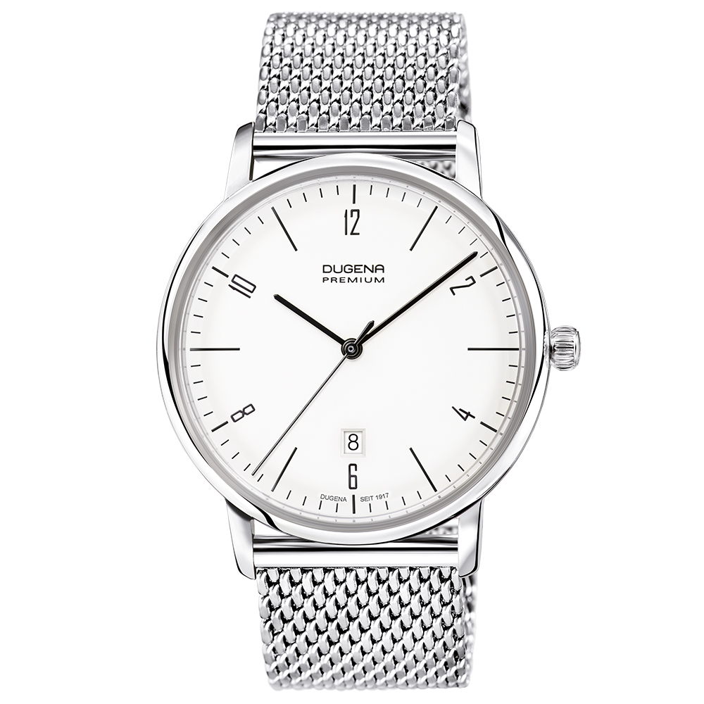 Dessau Altweiß Silber Milanaiseband Dessau Altweiß Silber Milanaiseband