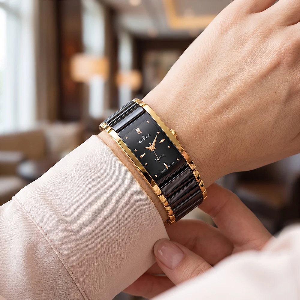 Quadra Ceramica Schwarz Gold Keramik