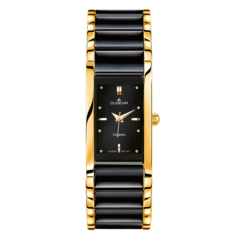 Quadra Ceramica Schwarz Gold Keramik