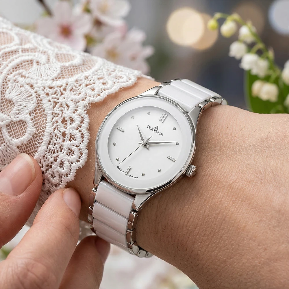 Amica Ceramica Weiß Silber Keramik