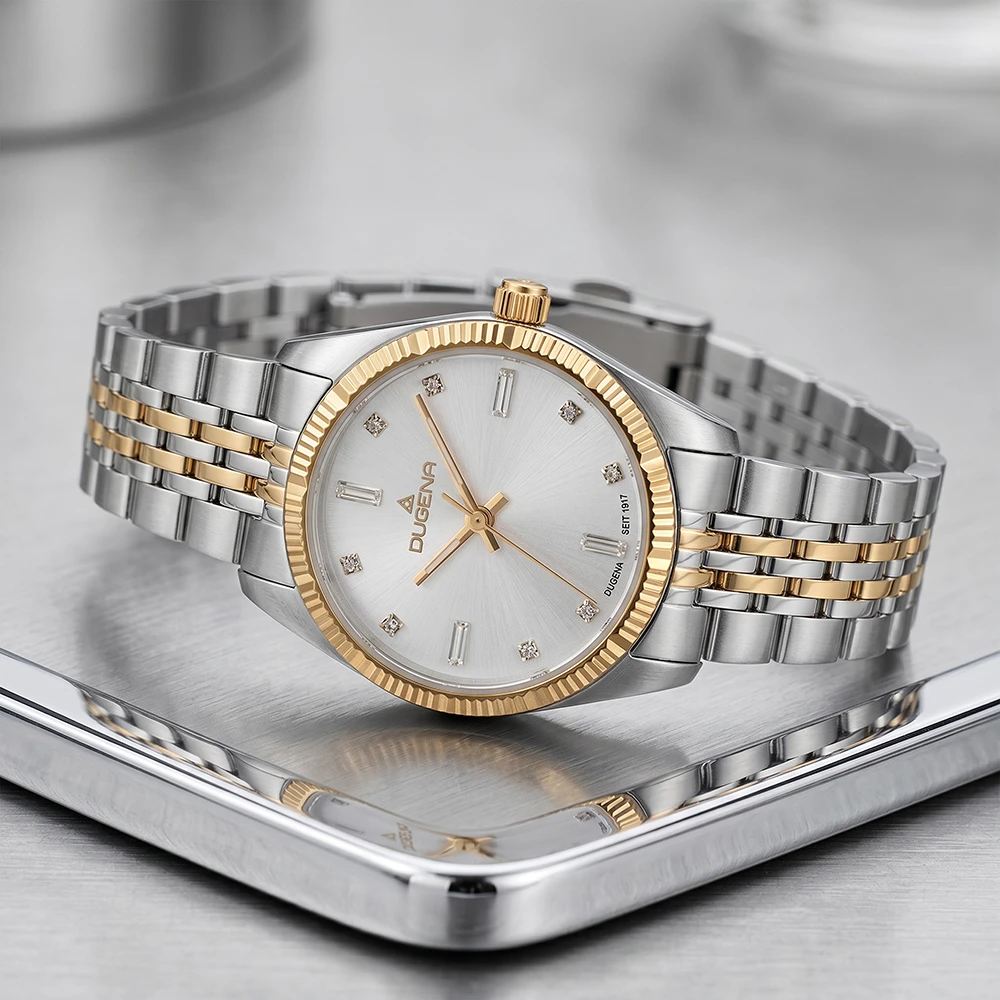 Paris Stone Edelstahlband bicolor