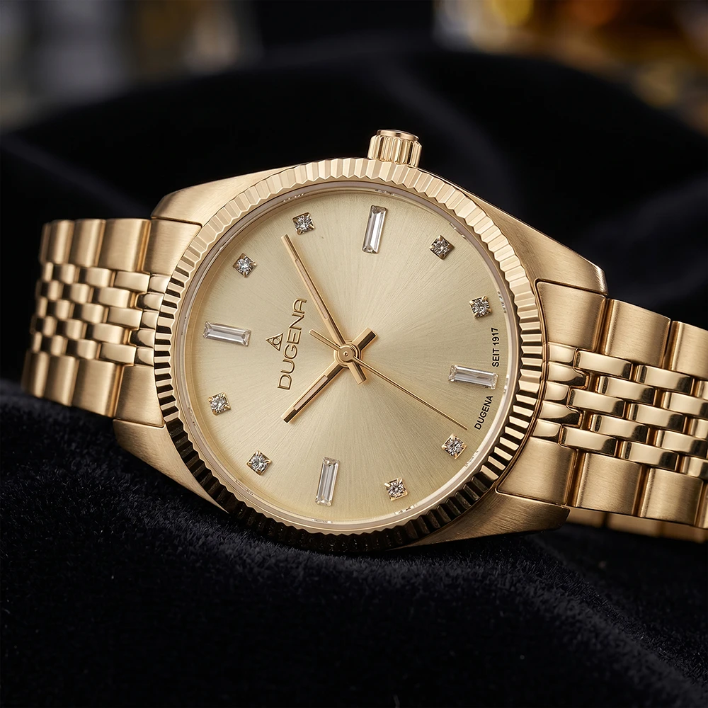 Paris Stone Edelstahlband gold