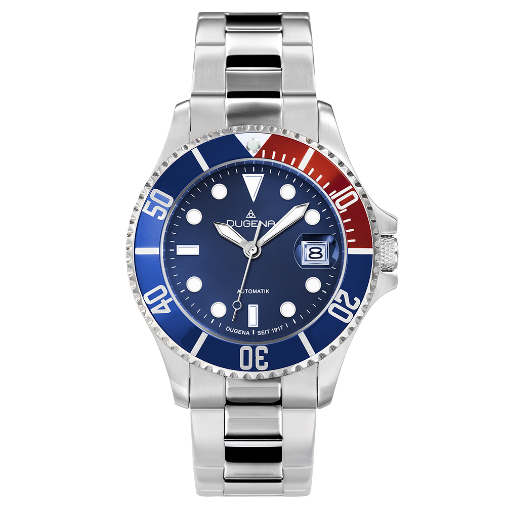 Diver Automatik Blau Silber