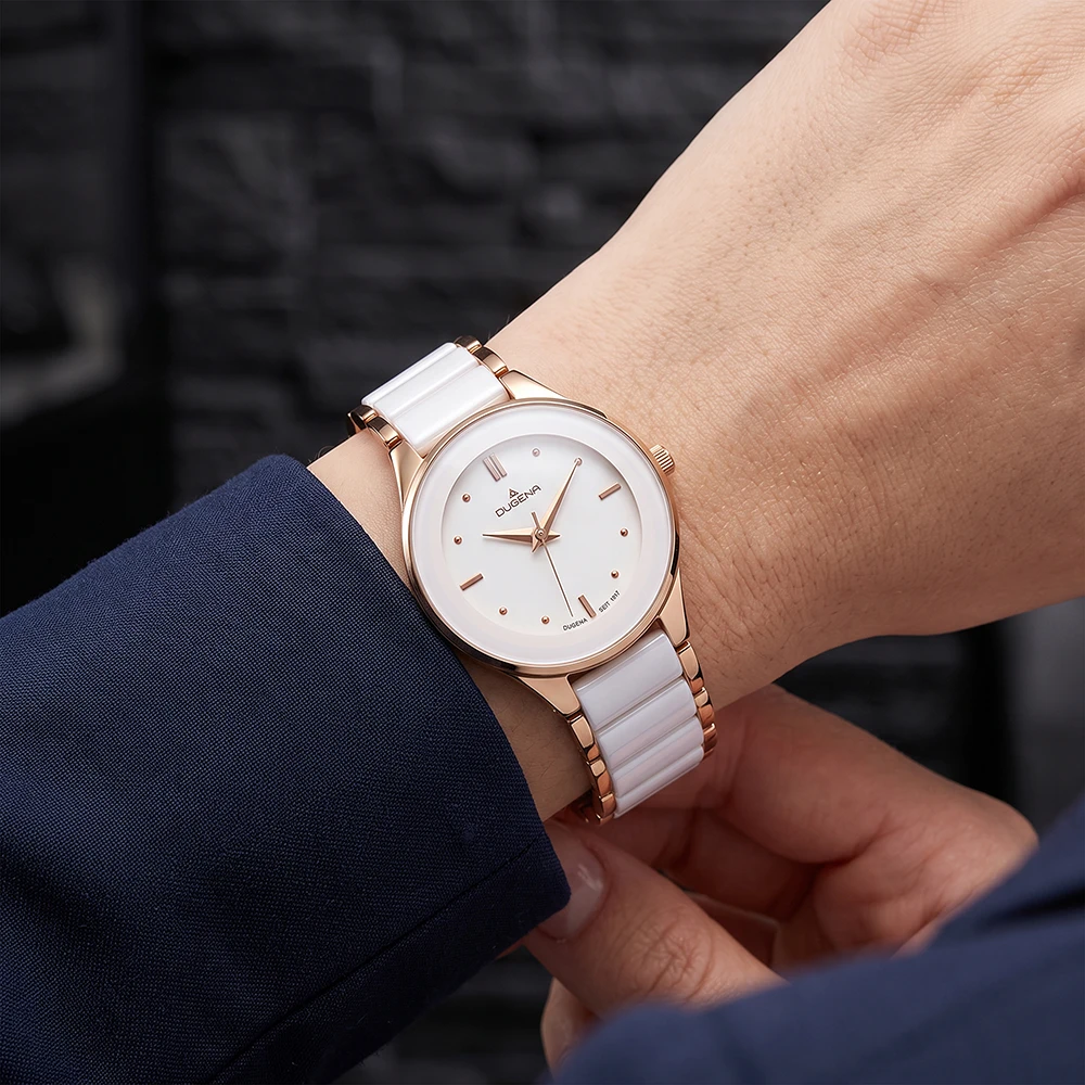 Amica Ceramica Weiß Roségold Keramik