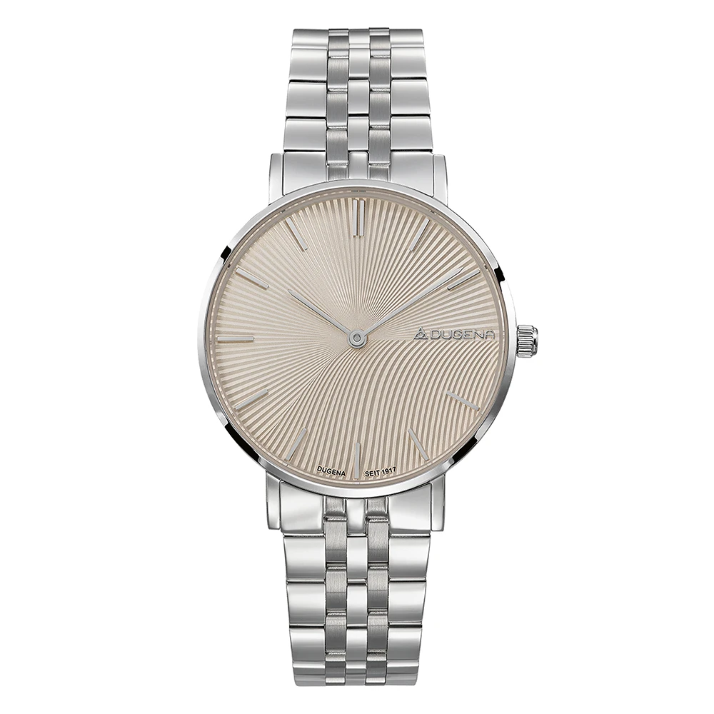 Linée Champagnerfarben Silber Gliederarmband