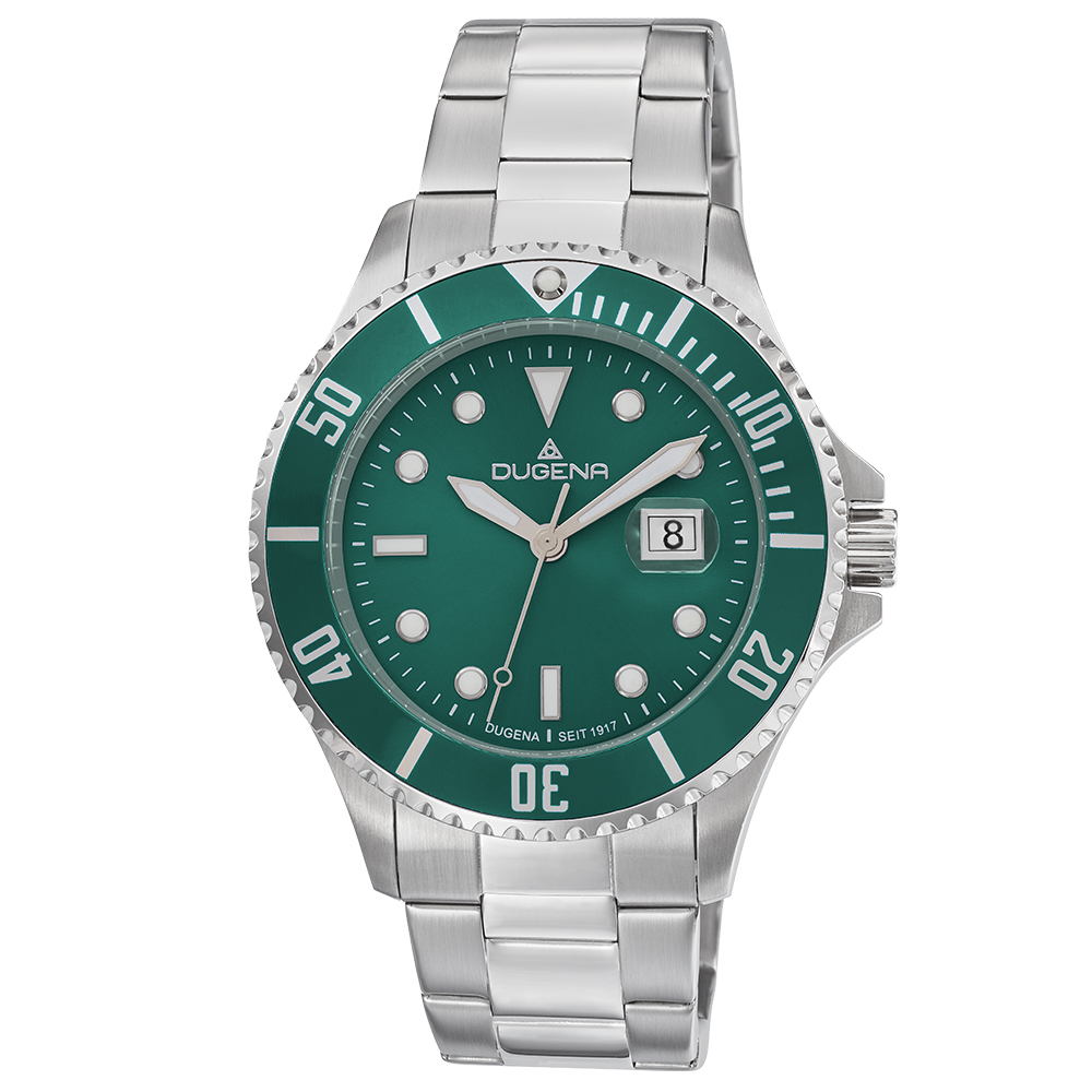 Diver XL Grün Silber