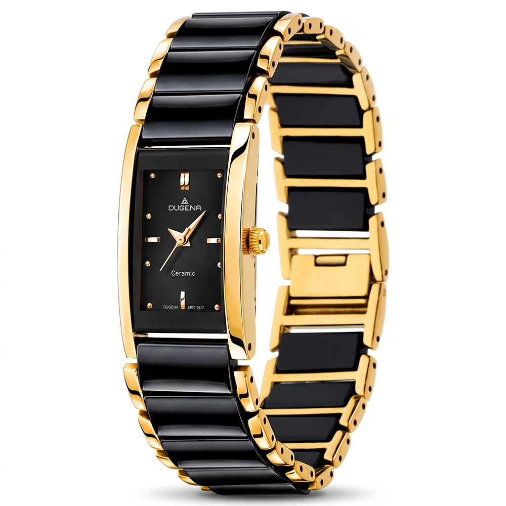 Quadra Ceramica Schwarz Gold Keramik