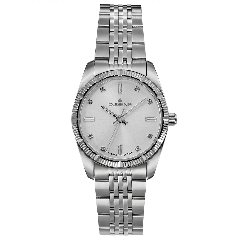 Paris Stone Edelstahlband silber