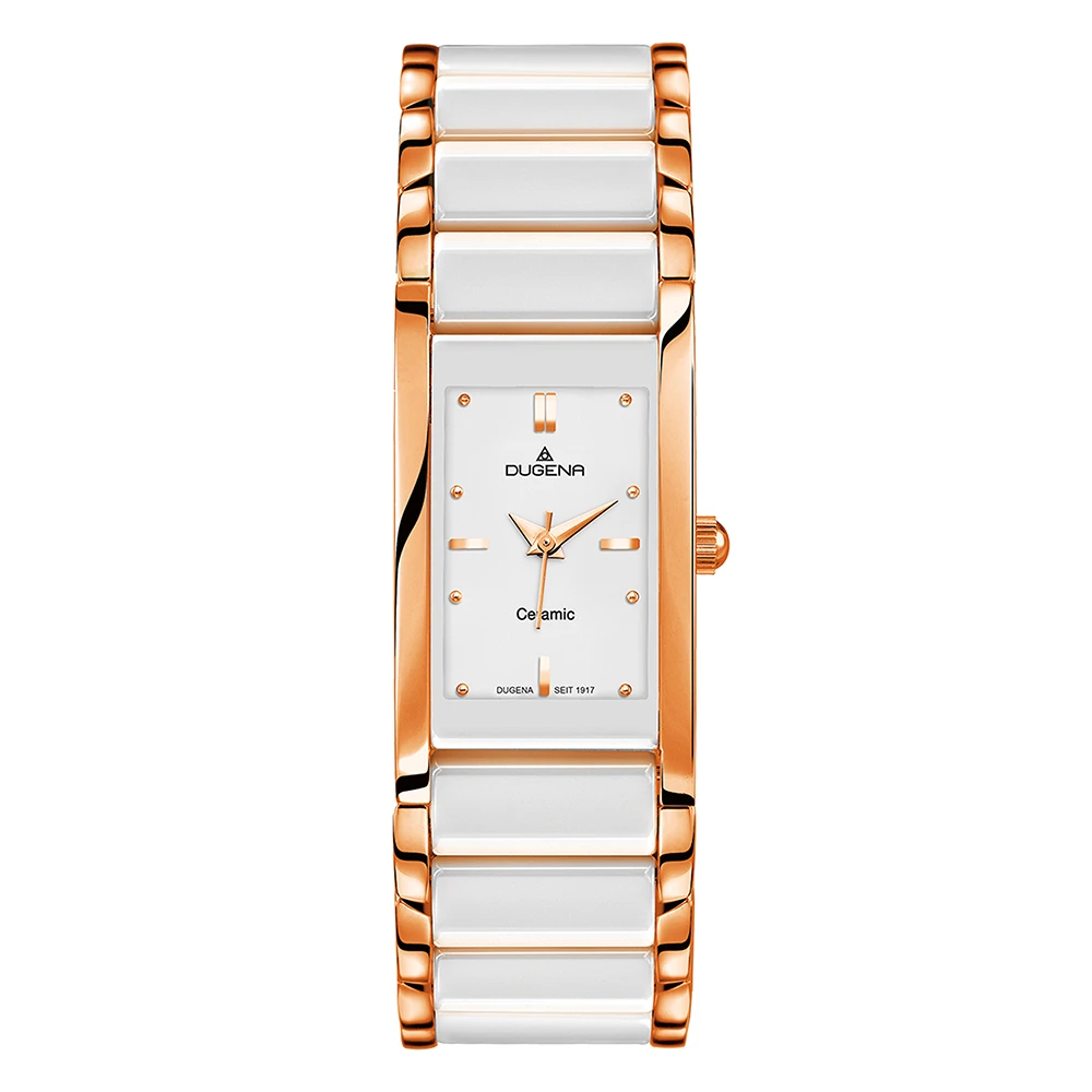 Quadra Ceramica Weiß Roségold Keramik
