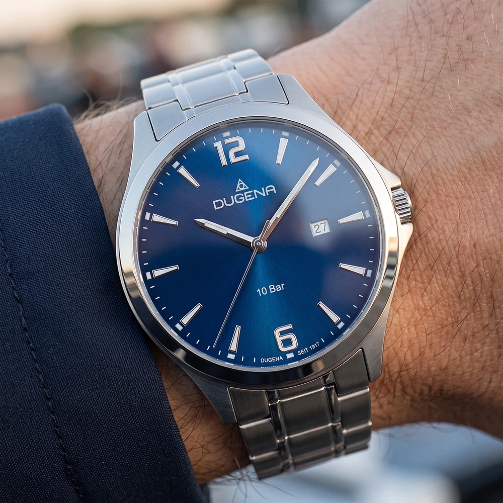 Boston Blau Silber