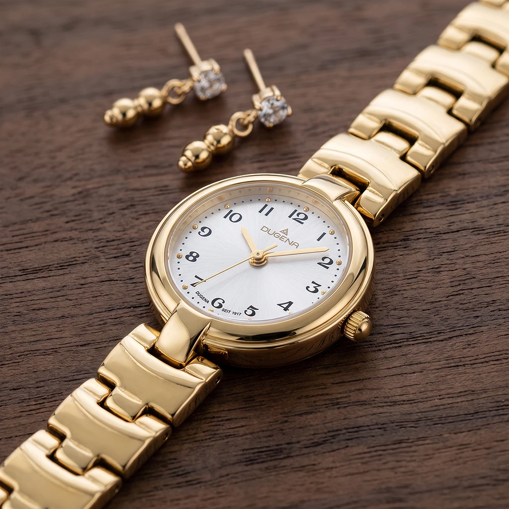 Schmuckband Uhr Silber Gold