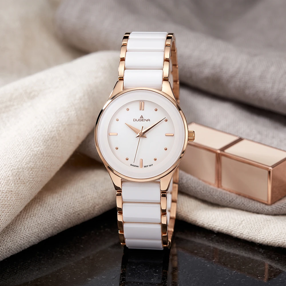 Amica Ceramica Weiß Roségold Keramik