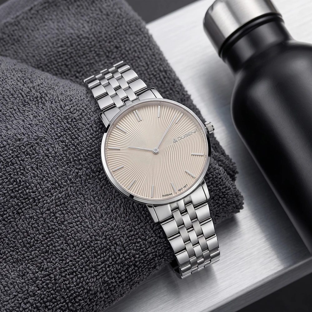 Linée Champagnerfarben Silber Gliederarmband