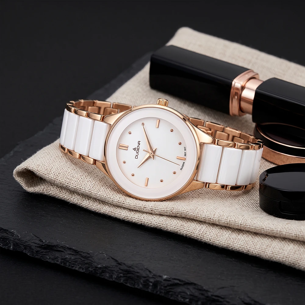 Amica Ceramica Weiß Roségold Keramik