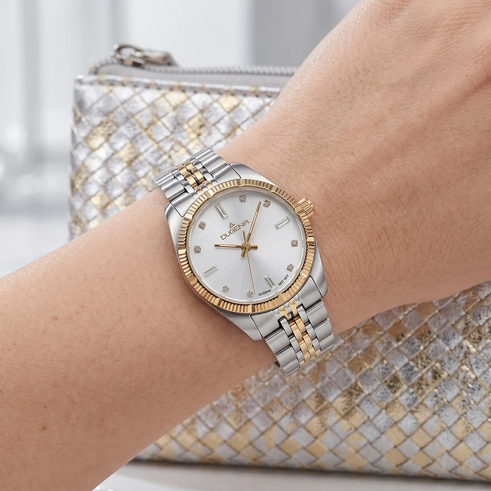 Paris Stone Edelstahlband bicolor